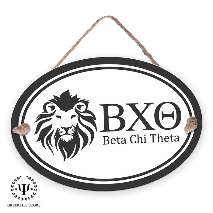 Beta Chi Theta Door Sign