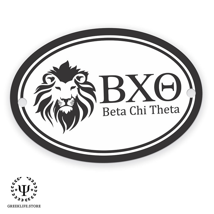 Beta Chi Theta Door Sign