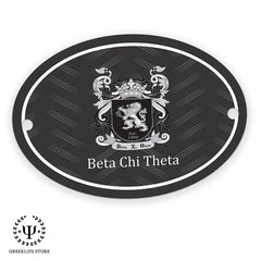 Beta Chi Theta Decorative License Plate