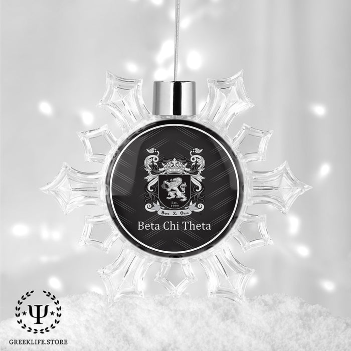 Beta Chi Theta Christmas Ornament - Snowflake