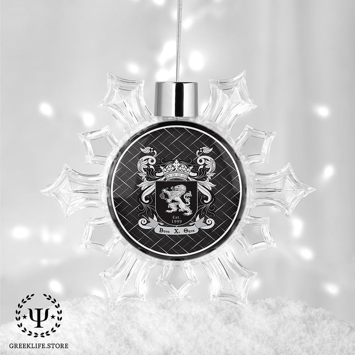 Beta Chi Theta Christmas Ornament - Snowflake