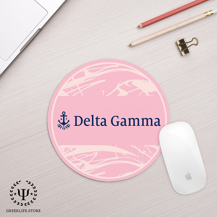 Delta Gamma Mouse Pad Round