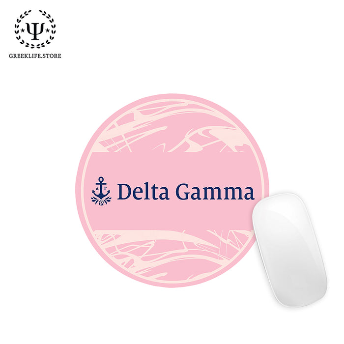 Delta Gamma Mouse Pad Round
