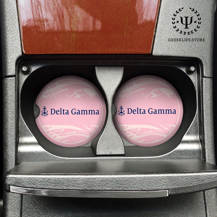 Delta Gamma Car Cup Holder Coaster (Set of 2)