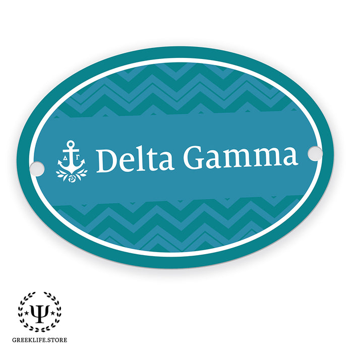Delta Gamma Door Sign
