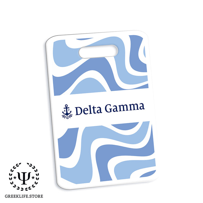 Delta Gamma Luggage Bag Tag (Rectangular)