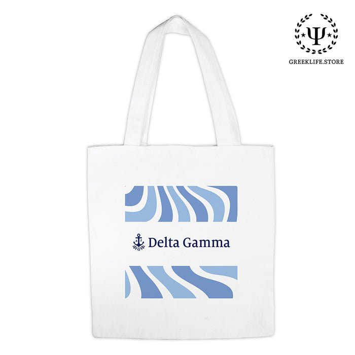 Delta Gamma Canvas Tote Bag