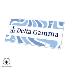 Delta Gamma Keychain Rectangular