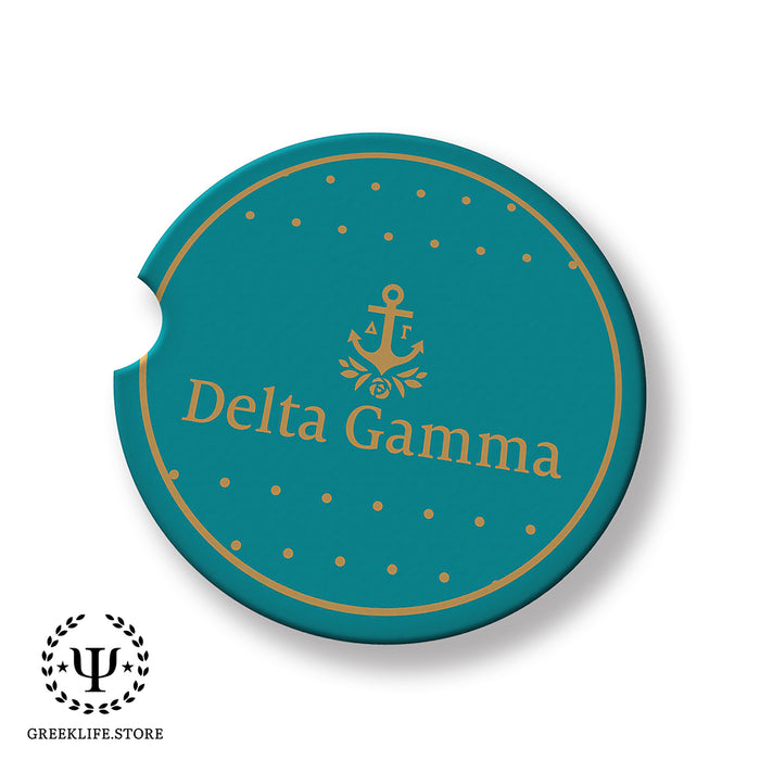 Delta Gamma Car Cup Holder Coaster (Set of 2)
