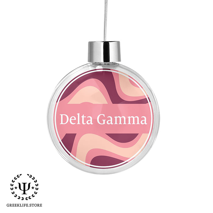 Delta Gamma Christmas Ornament - Ball