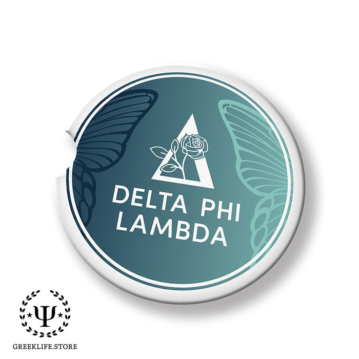 Delta Phi Lambda Car Cup Holder Coaster (Set of 2)