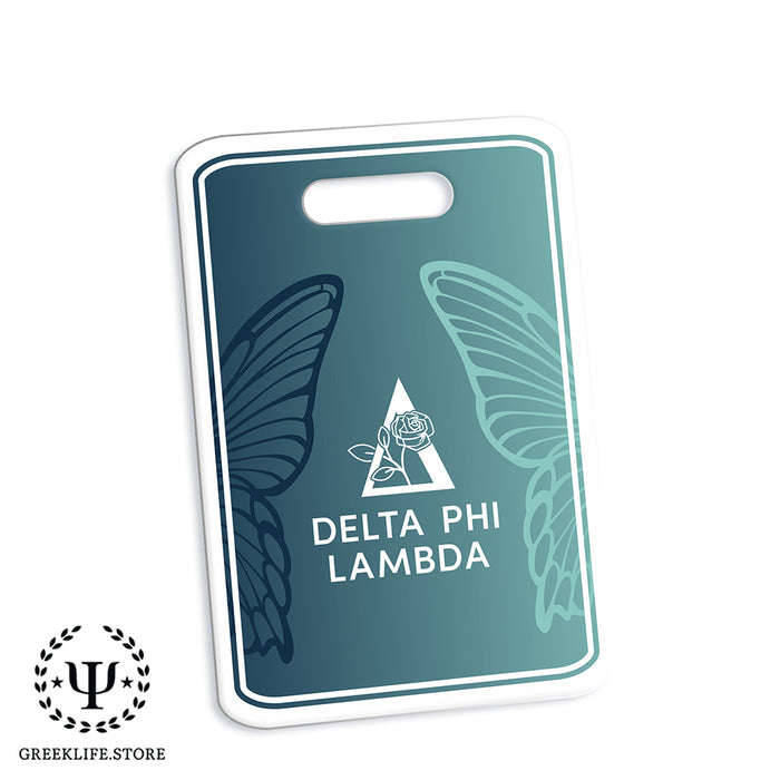 Delta Phi Lambda Luggage Bag Tag (Rectangular)