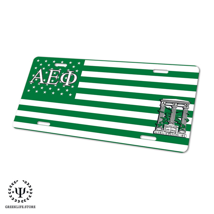 Alpha Epsilon Phi Decorative License Plate - greeklife.store