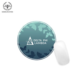 Delta Phi Lambda Key chain round