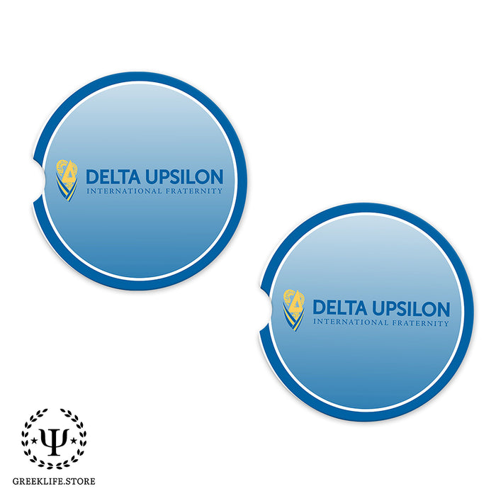 Delta Upsilon Car Cup Holder Coaster (Set of 2)