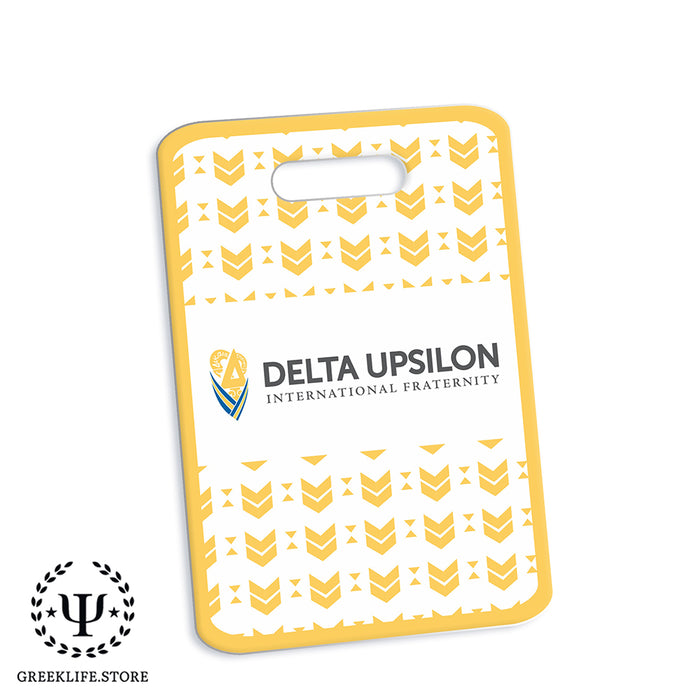 Delta Upsilon Luggage Bag Tag (Rectangular)