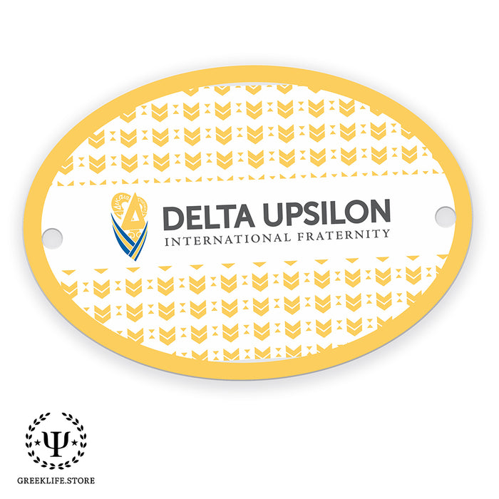 Delta Upsilon Door Sign