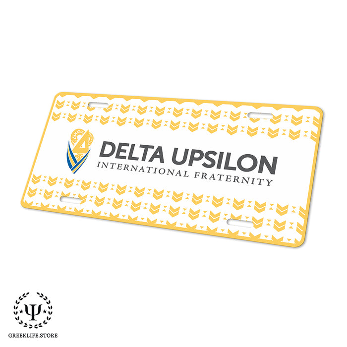 Delta Upsilon Decorative License Plate