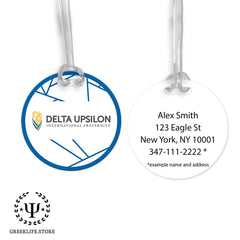Delta Upsilon Round Adjustable Bracelet