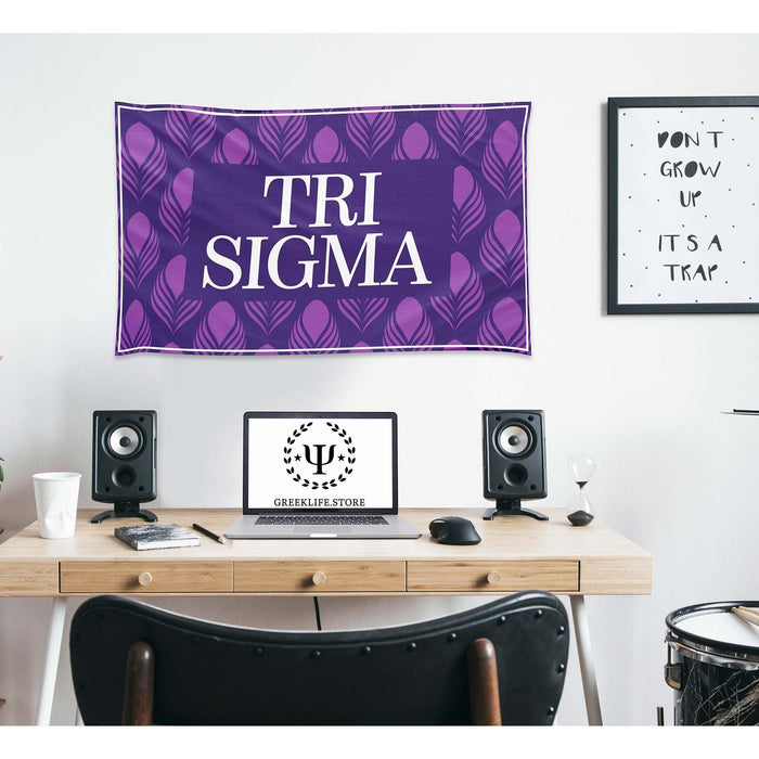Sigma Sigma Sigma Flags and Banners - greeklife.store