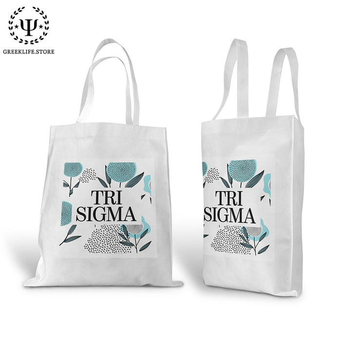 Sigma Sigma Sigma Canvas Tote Bag