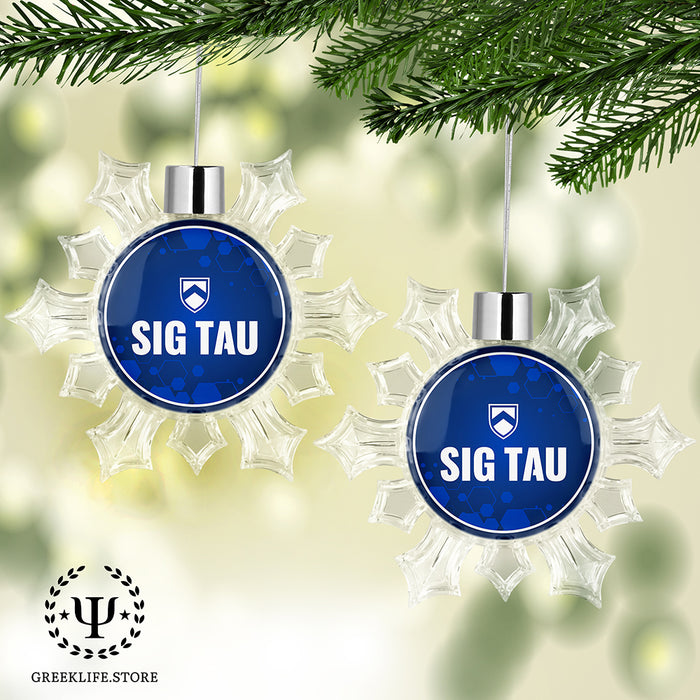 Sigma Tau Gamma Christmas Ornament - Snowflake