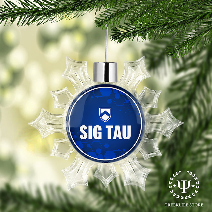 Sigma Tau Gamma Christmas Ornament - Snowflake
