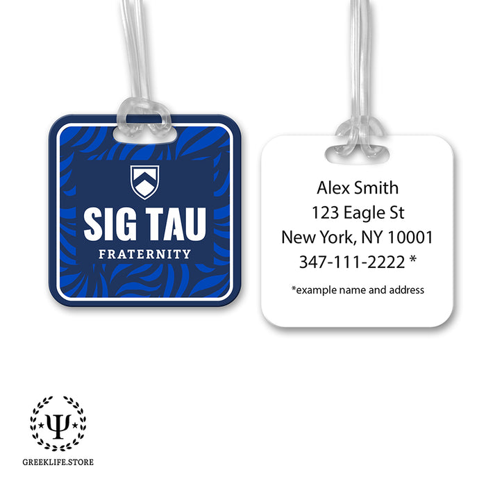 Sigma Tau Gamma Luggage Bag Tag (square)