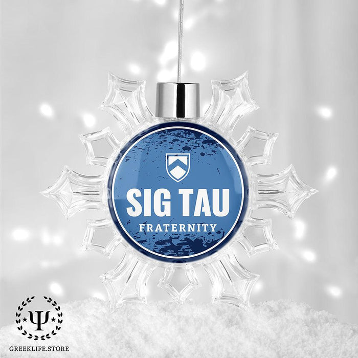 Sigma Tau Gamma Christmas Ornament - Snowflake