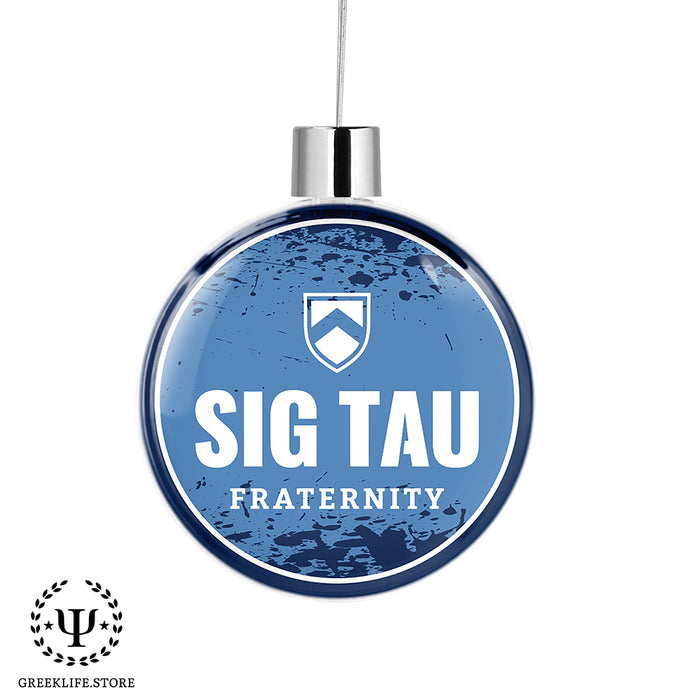 Sigma Tau Gamma Christmas Ornament Flat Round