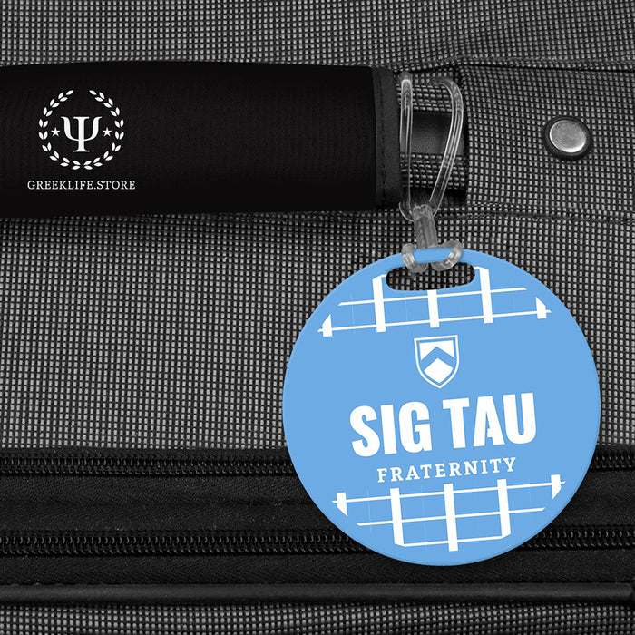 Sigma Tau Gamma Luggage Bag Tag (round)