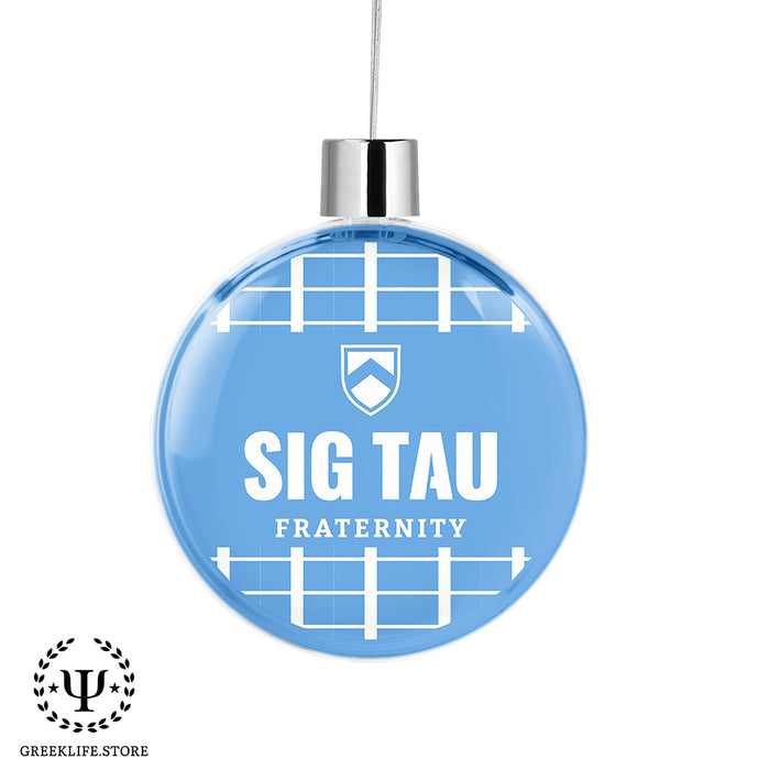 Sigma Tau Gamma Christmas Ornament Flat Round