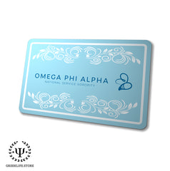Omega Phi Alpha Business Card Holder
