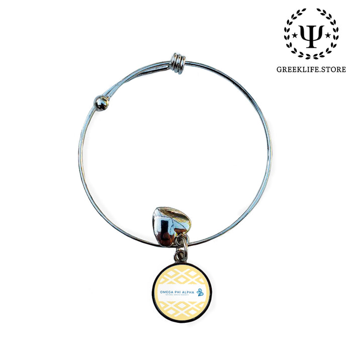 Omega Phi Alpha Round Adjustable Bracelet