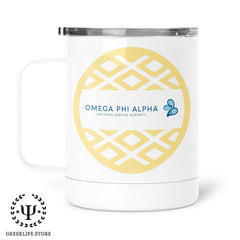 Omega Phi Alpha Decorative License Plate