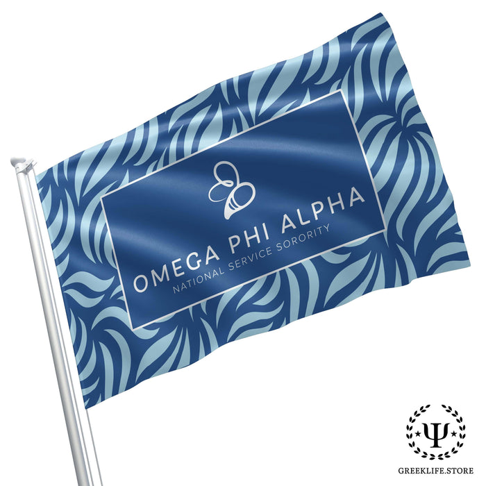 Omega Phi Alpha Flags - greeklife.store