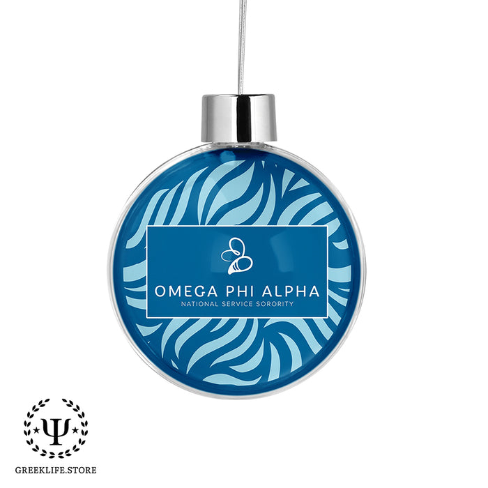 Omega Phi Alpha Christmas Ornament - Ball