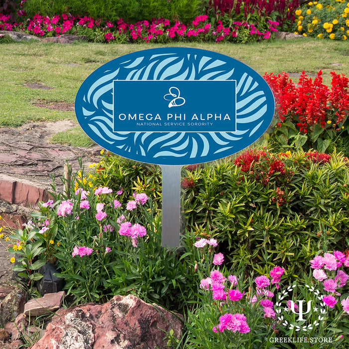 Omega Phi Alpha Yard Sign Oval