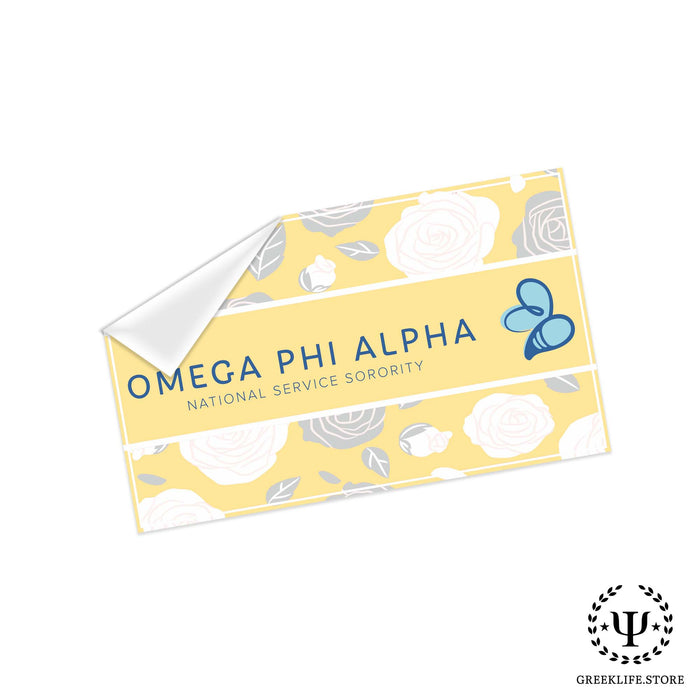 Omega Phi Alpha Decal Sticker