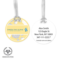 Omega Phi Alpha Badge Reel Holder