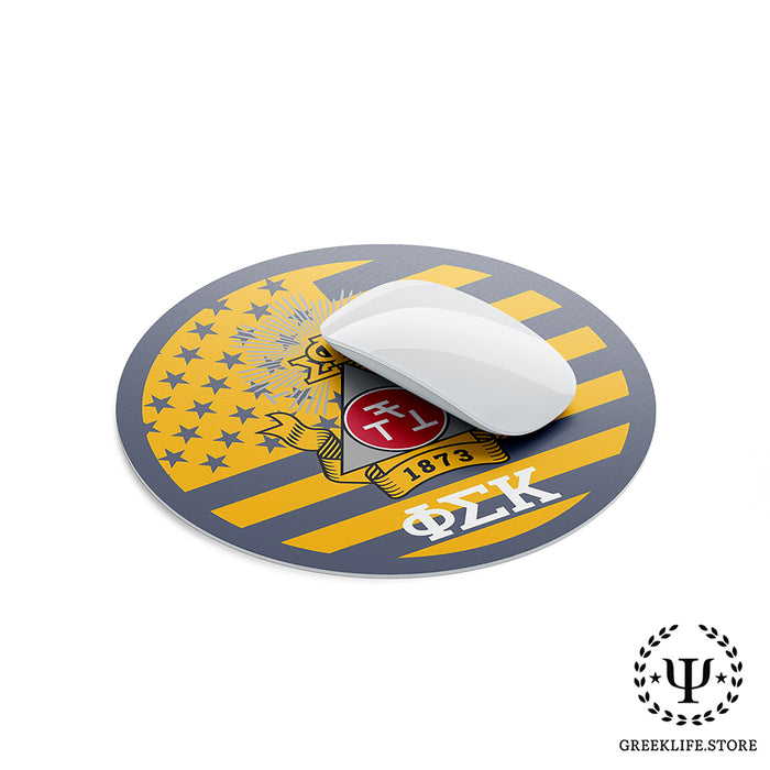 Phi Sigma Kappa Mouse Pad Round