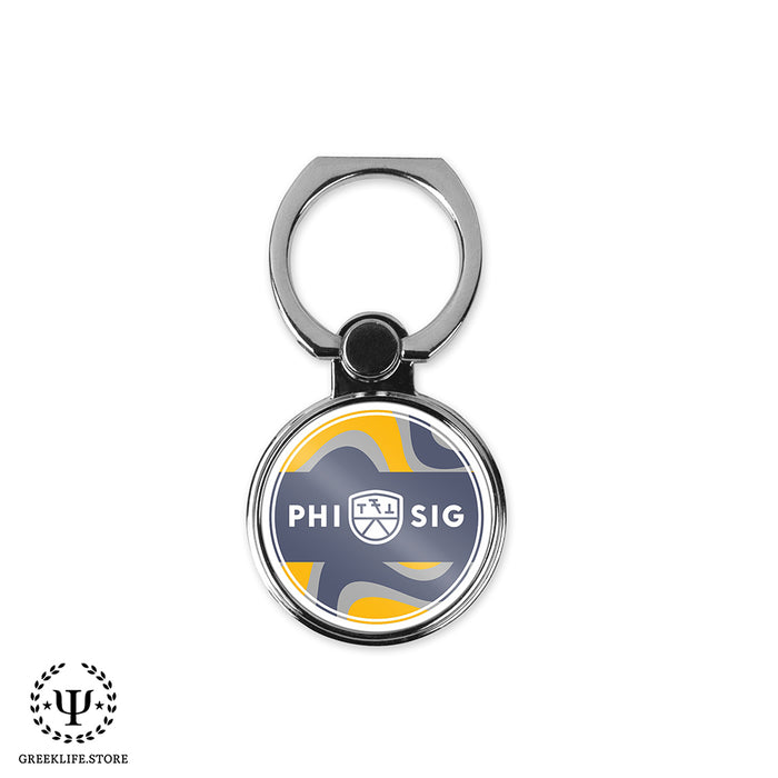 Phi Sigma Kappa Ring Stand Phone Holder (round)