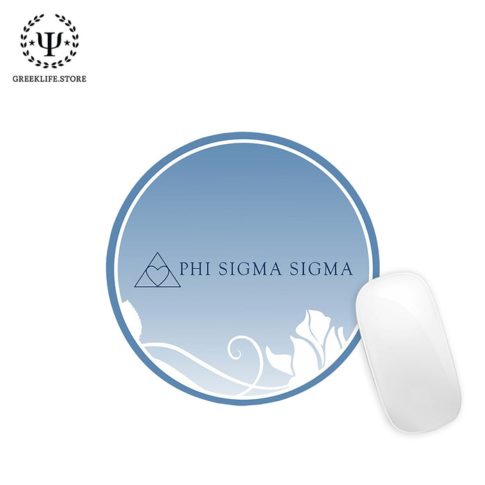 Phi Sigma Sigma Mouse Pad Round