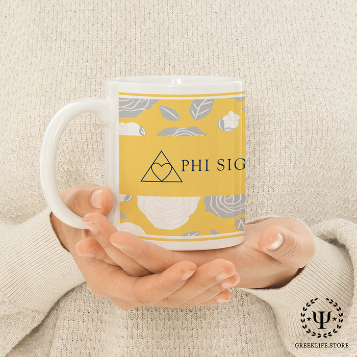 Phi Sigma Sigma Coffee Mug 11 OZ