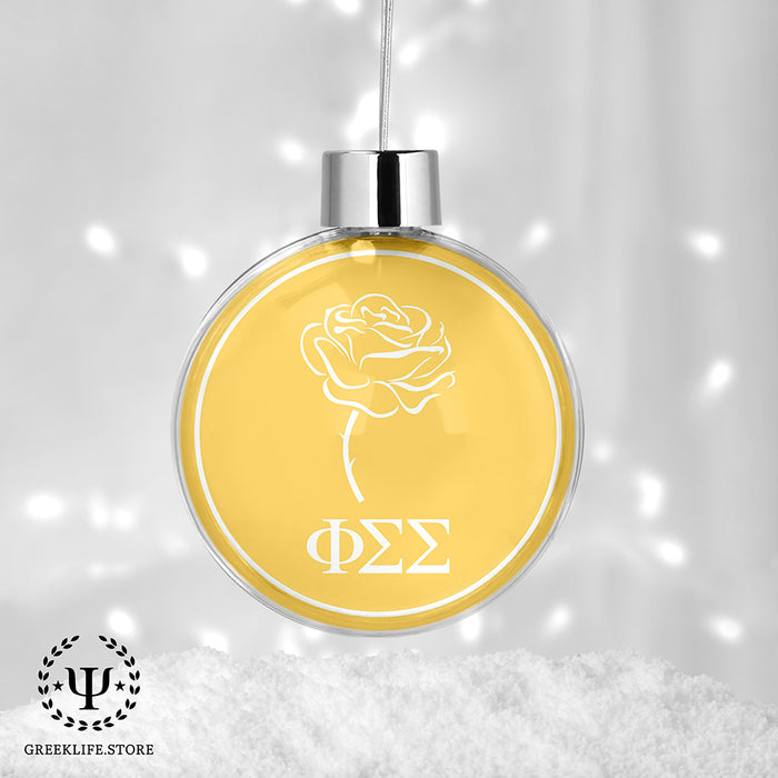 Phi Sigma Sigma Christmas Ornament - Ball