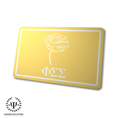 Phi Sigma Sigma Decorative License Plate