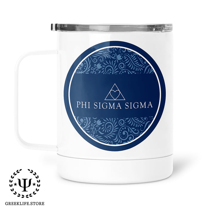 Phi Sigma Sigma Stainless Steel Travel Mug 13 OZ