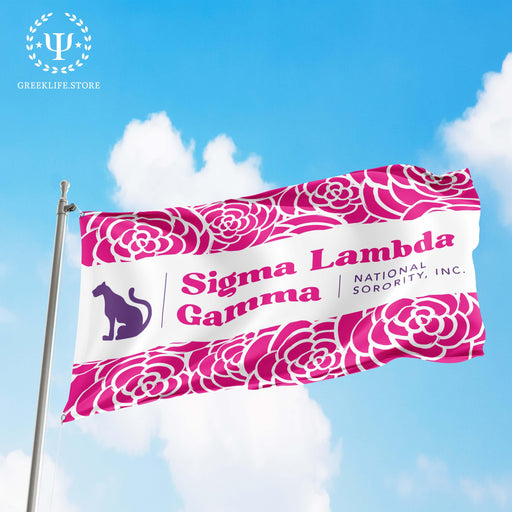 Sigma Lambda Gamma Flags and Banners - greeklife.store