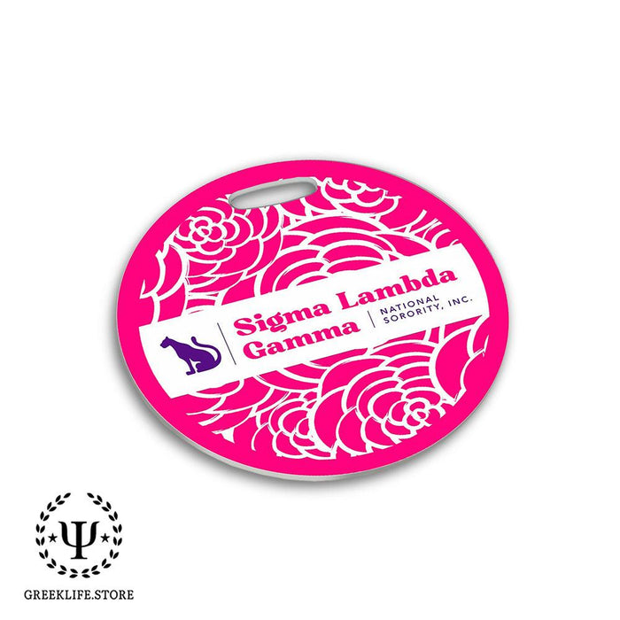 Sigma Lambda Gamma Luggage Bag Tag (round)