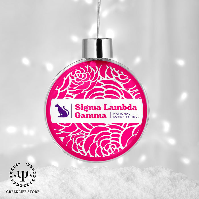 Sigma Lambda Gamma Christmas Ornament - Ball